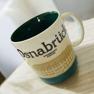 NWT Starbucks Global City Mug Osnabrück Germany Icon Series Coffee Cup Green